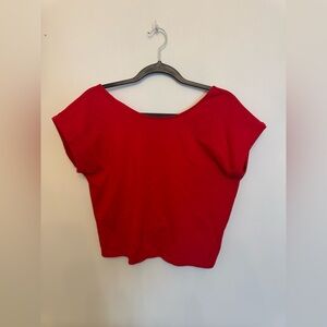 Wilfred aritzia backless tie top